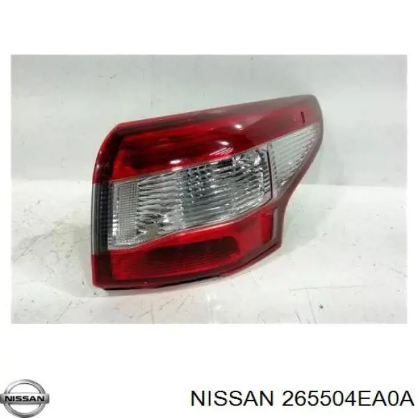265504EA0A Nissan/Infiniti Lanterna traseira direita externa