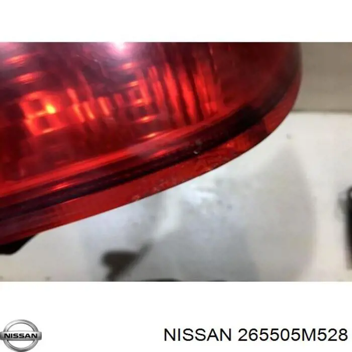 Compre 265505M528 Nissan/Infiniti Lanterna traseira direita externa