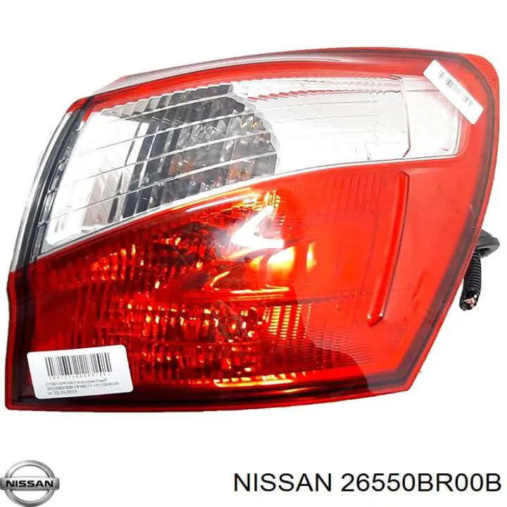 26550BR00B Nissan/Infiniti Lanterna traseira direita externa