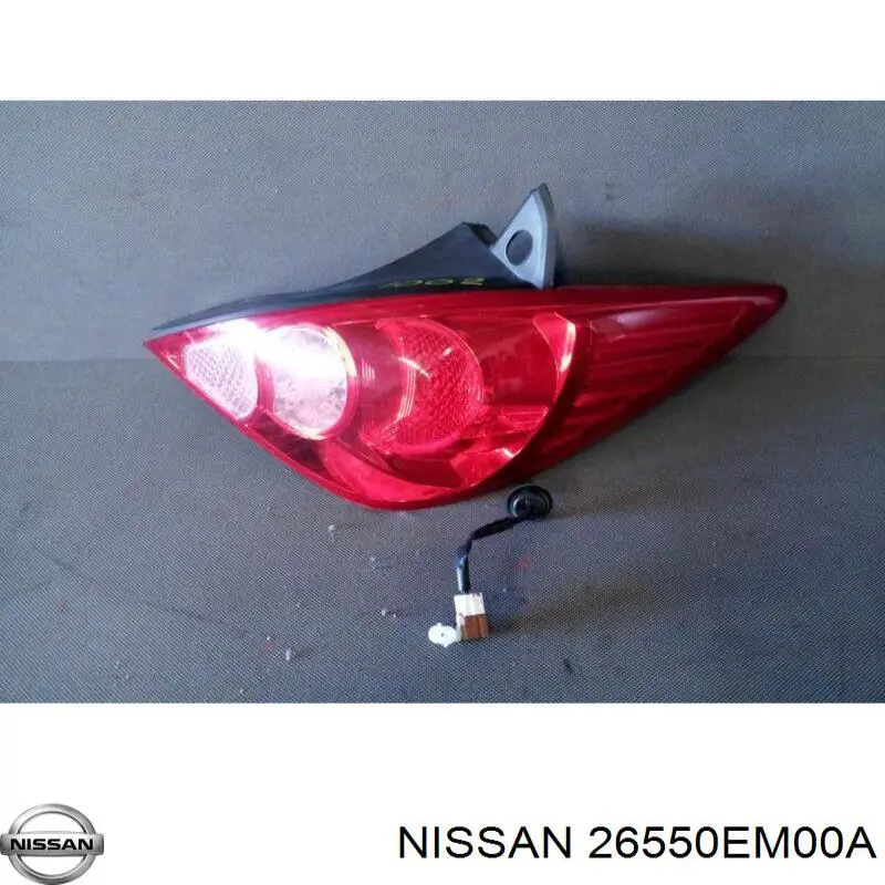 Lanterna traseira direita Nissan/Infiniti 26550EM00A preço, a partir de 120,88 USD