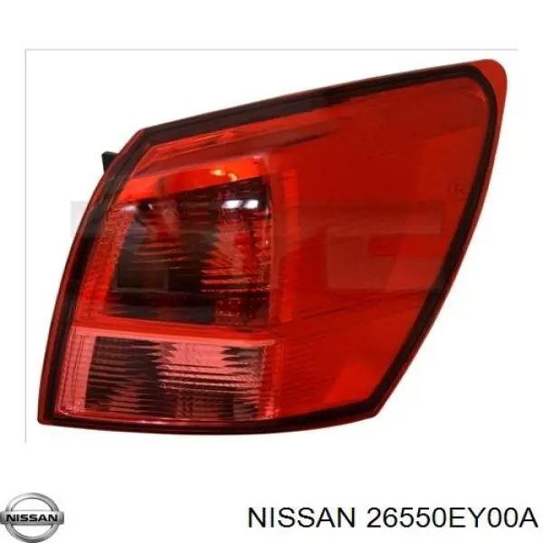Lanterna traseira direita externa Nissan/Infiniti 26550EY00A preço, a partir de 57,03 USD