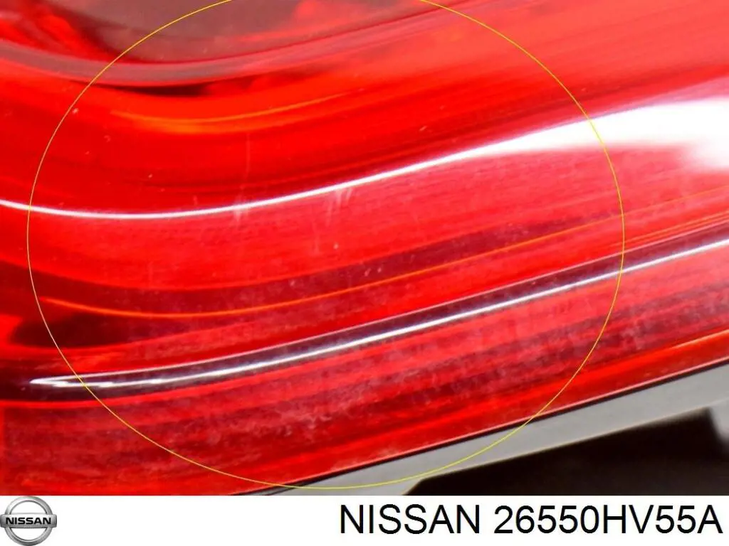 Lanterna traseira direita interna Nissan/Infiniti 26550HV55A preço, a partir de 120,88 USD