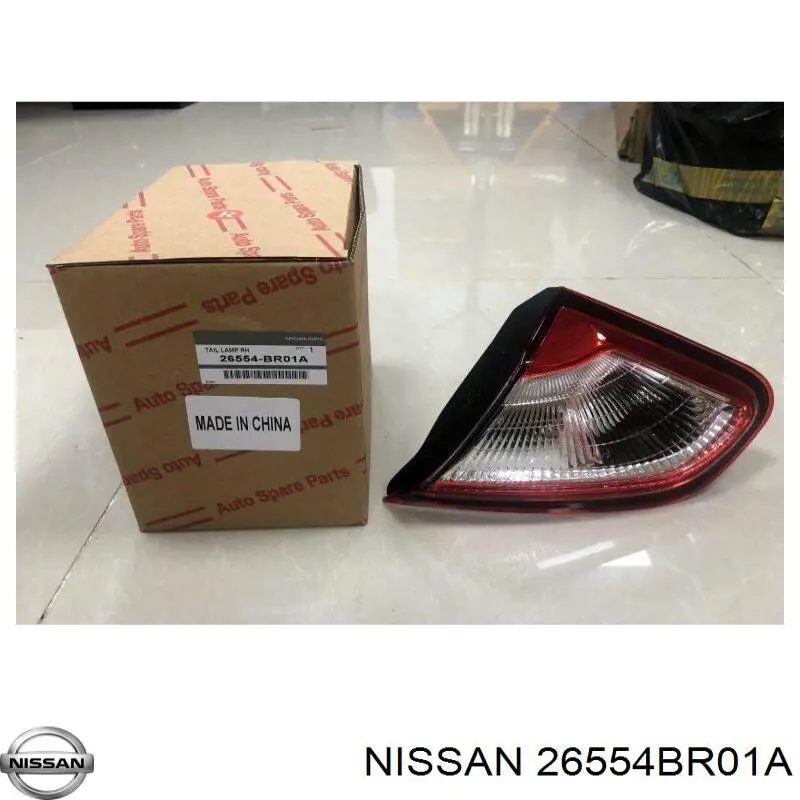 Compre 26554BR01A Nissan/Infiniti Lanterna traseira direita interna