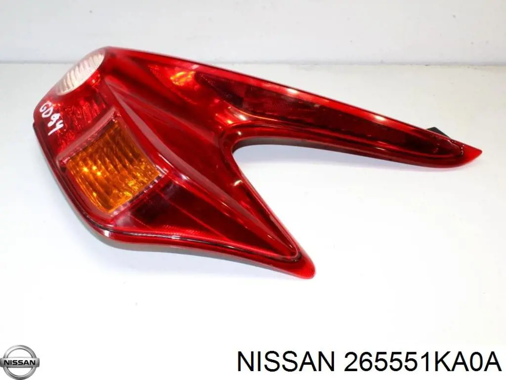 Lanterna traseira esquerda Nissan/Infiniti 265551KA0A preço, a partir de 148,12 USD