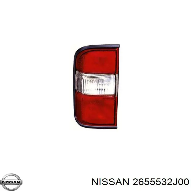 Compre 2655532J00 Nissan/Infiniti Lanterna traseira esquerda