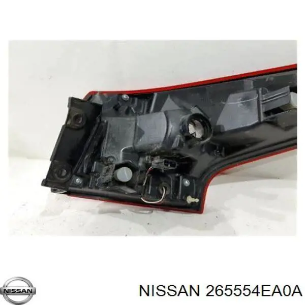 265554EA0A Nissan/Infiniti Lanterna traseira esquerda externa