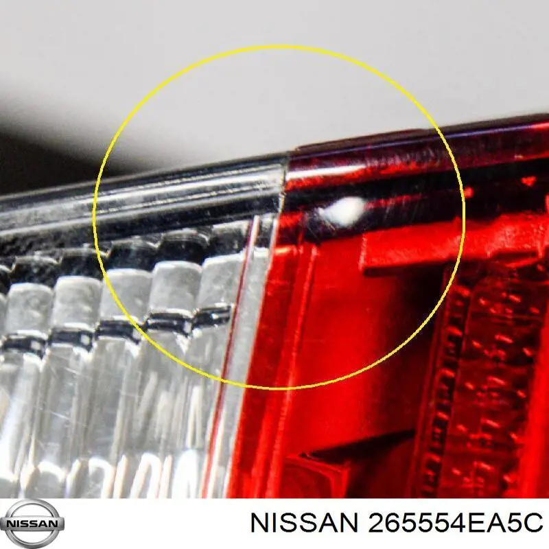 Compre 265554EA5C Nissan/Infiniti Lanterna traseira esquerda