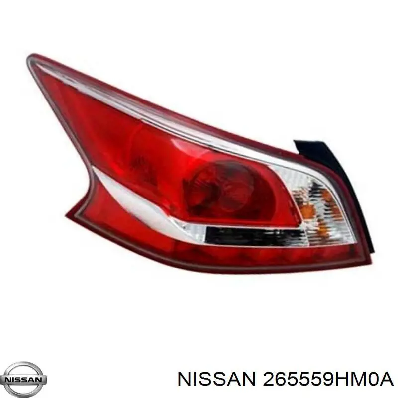 265559HM0A Nissan/Infiniti Lanterna traseira esquerda