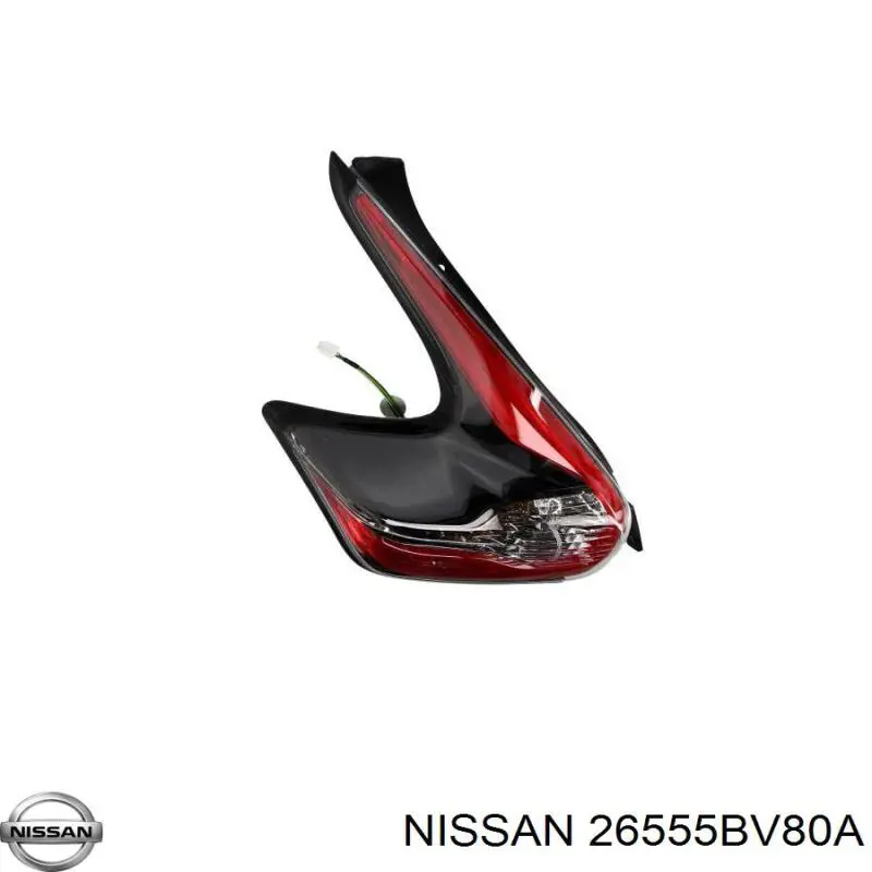 26555BV80A Nissan/Infiniti Lanterna traseira esquerda