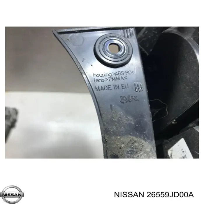 26559JD00A Nissan/Infiniti Lanterna traseira esquerda externa