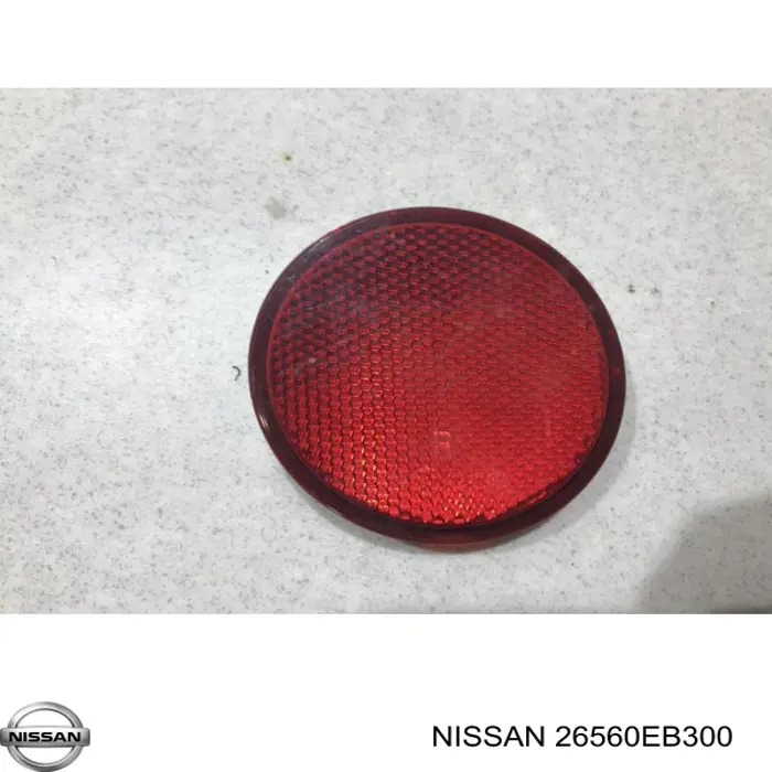 Compre 26560EB300 Nissan/Infiniti Retrorrefletor (refletor) do pára-choque traseiro direito