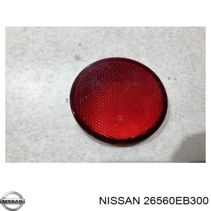 26560EB300 Nissan/Infiniti Retrorrefletor (refletor) do pára-choque traseiro direito