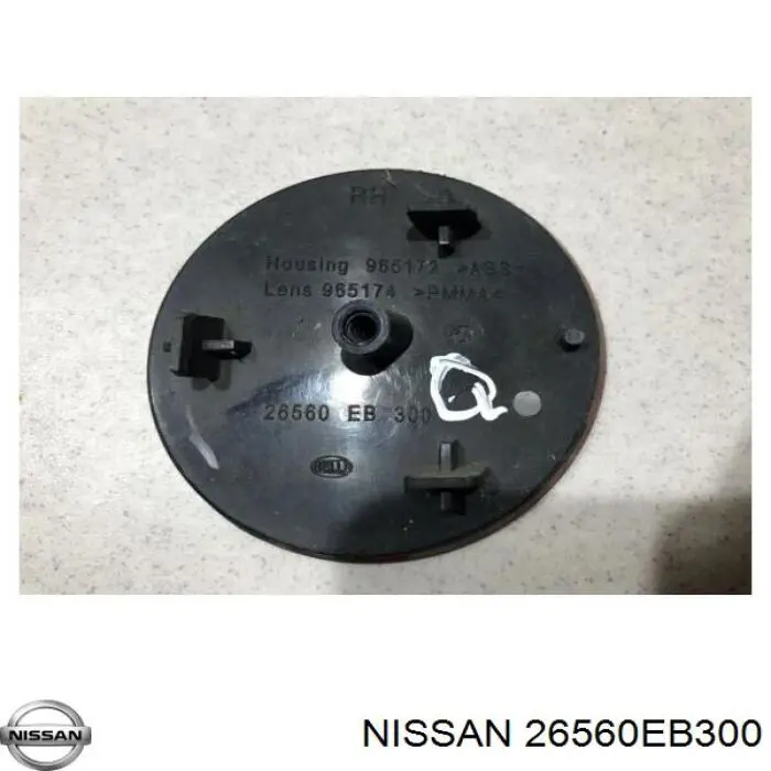 Retrorrefletor (refletor) do pára-choque traseiro direito Nissan/Infiniti 26560EB300 preço, a partir de 37,18 USD