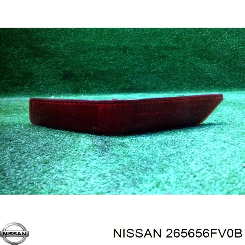 Retrorrefletor (refletor) do pára-choque traseiro esquerdo Nissan/Infiniti 265656FV0B preço, a partir de 51,02 USD
