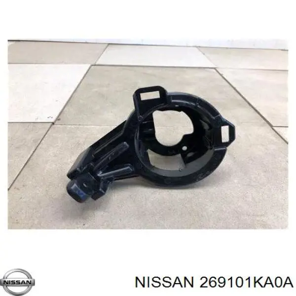 269101KA0A Nissan/Infiniti Consola de fixação das luzes de nevoeiro direitas