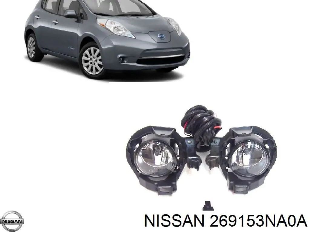 Consola de fixação das luzes de nevoeiro esquerdas Nissan/Infiniti 269153NA0A preço, a partir de 33,40 USD