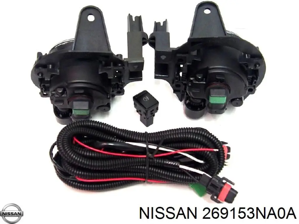 269153NA0A Nissan/Infiniti Consola de fixação das luzes de nevoeiro esquerdas