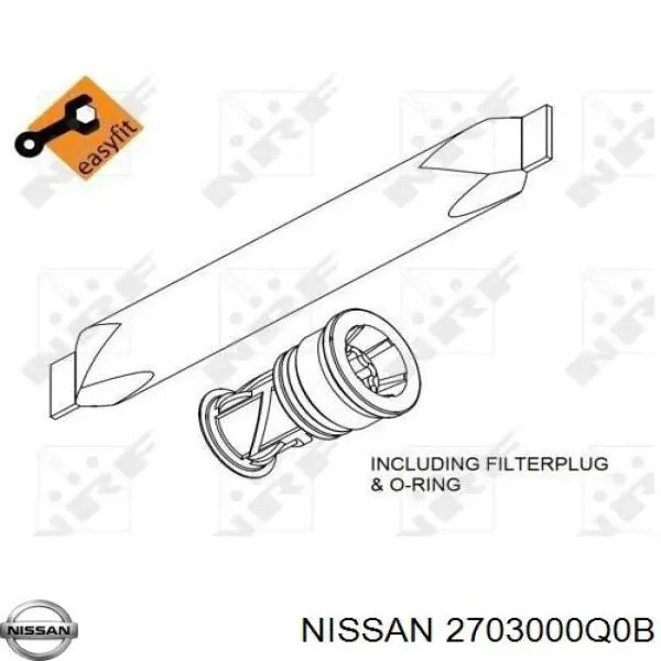 7812A125 Mitsubishi Tanque de recepção do secador de aparelho de ar condicionado