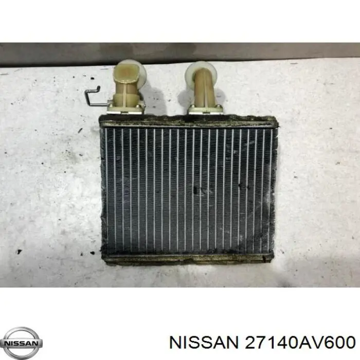 27140AV600 Nissan/Infiniti Radiador de forno (de aquecedor)
