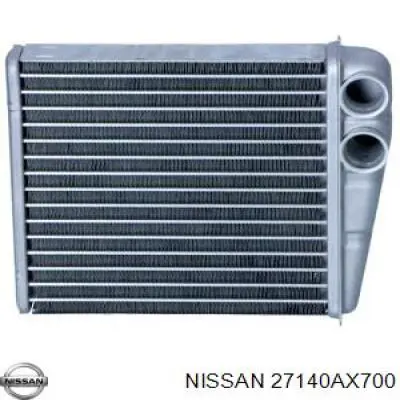 27140AX700 Nissan/Infiniti Radiador de forno (de aquecedor)