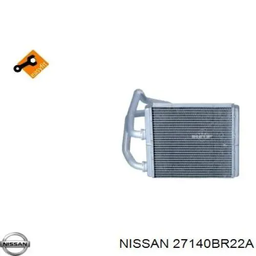 27140BR22A Nissan/Infiniti Radiador de forno (de aquecedor)