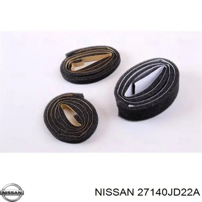 27140JD22A Nissan/Infiniti Radiador de forno (de aquecedor)