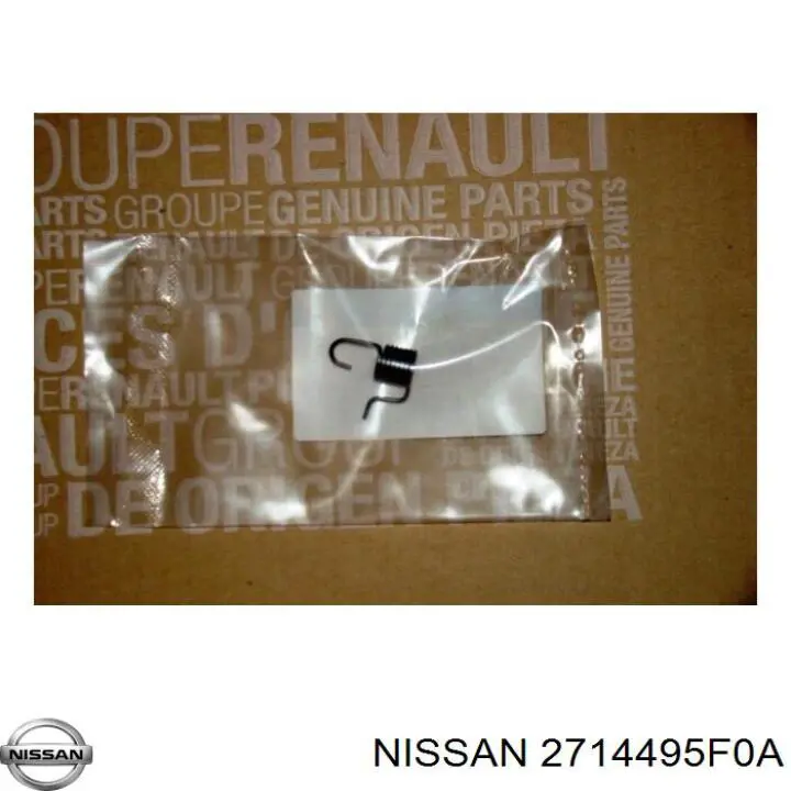 2714495F0A Nissan/Infiniti Kit de montagem das sapatas traseiras de tambor