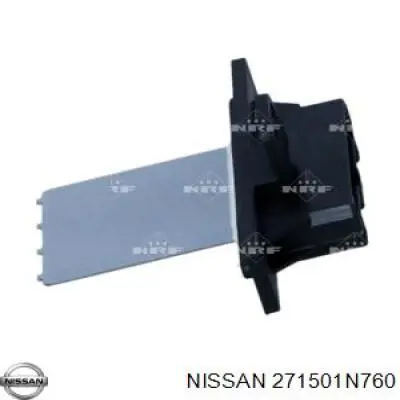 Resistor (resistência) de ventilador de forno (de aquecedor de salão) Nissan/Infiniti 271501N760 preço, a partir de 25,78 USD