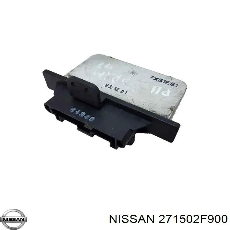 271502F900 Nissan/Infiniti Resistor (resistência) de ventilador de forno (de aquecedor de salão)