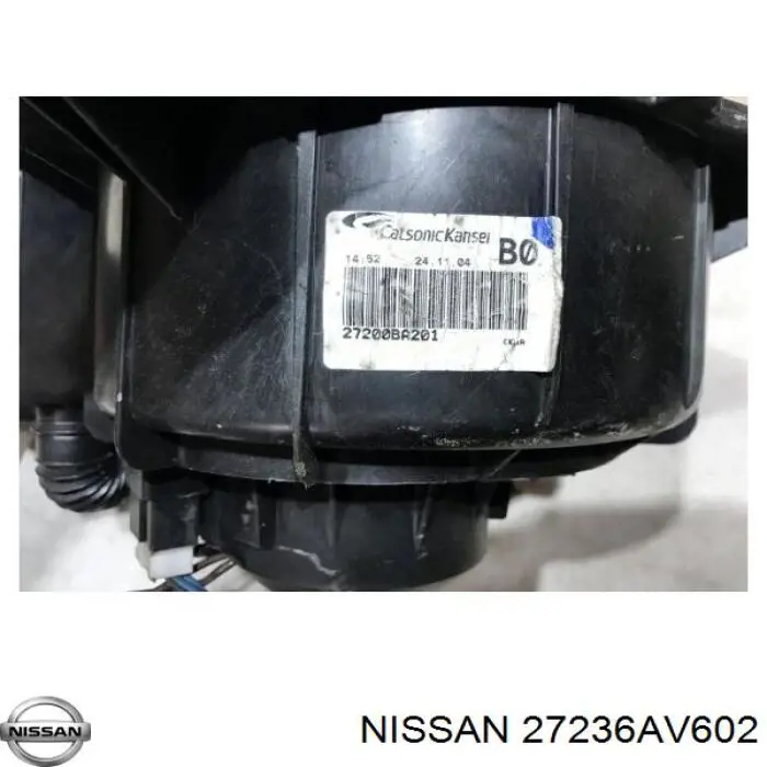 Motor de ventilador de forno (de aquecedor de salão) Nissan/Infiniti 27236AV602 preço, a partir de 66,52 USD
