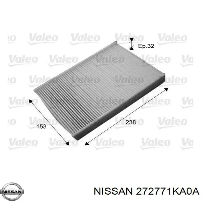 Filtro de salão Nissan/Infiniti 272771KA0A preço, a partir de 13,95 USD