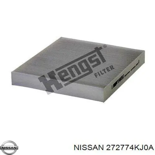 Filtro de salão Mitsubishi 27274A000P