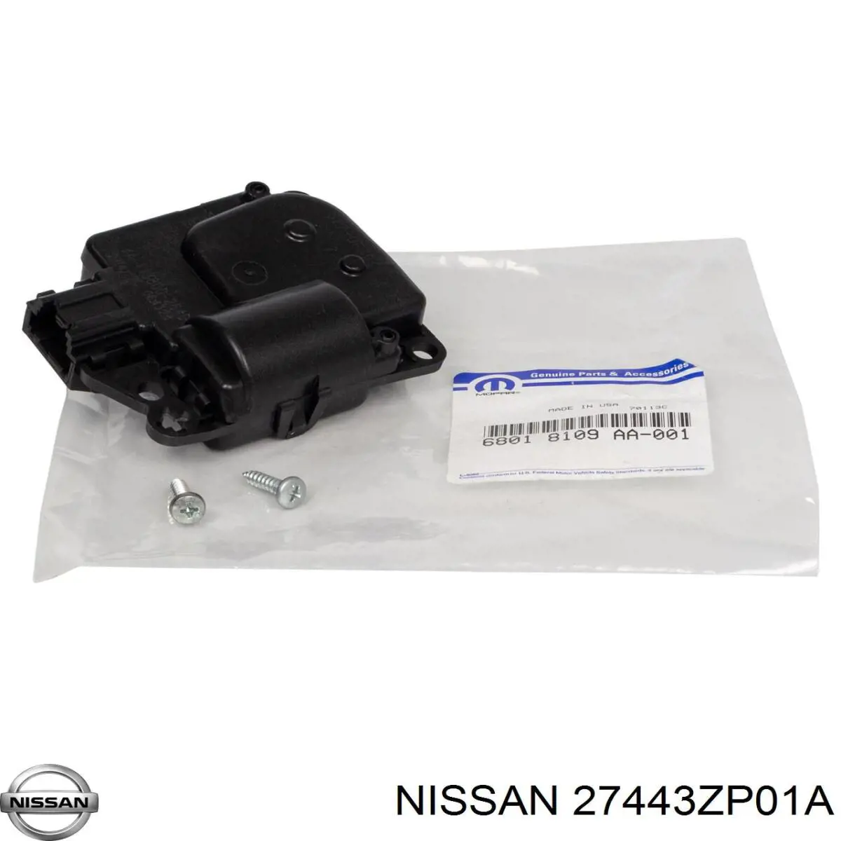 Acionamento de comporta de forno Nissan/Infiniti 27443ZP01A preço, a partir de 183,97 USD