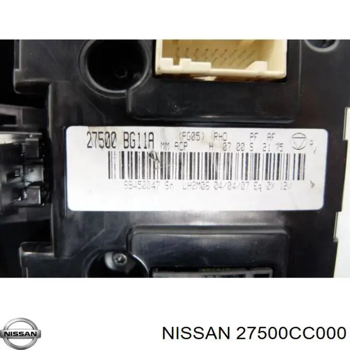  Unidade de controlo dos modos de aquecimento/condicionamento Nissan Murano SUV (Z50) (2004 - 2008) 