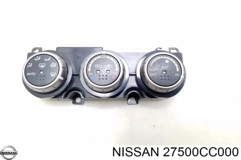 Unidade de controlo dos modos de aquecimento/condicionamento Nissan Murano  Z50