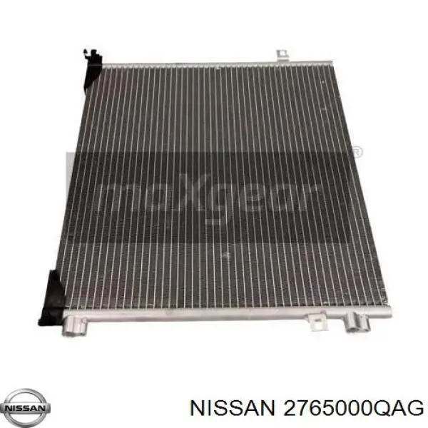 Radiador de aparelho de ar condicionado 2765000QAG Nissan/Infiniti