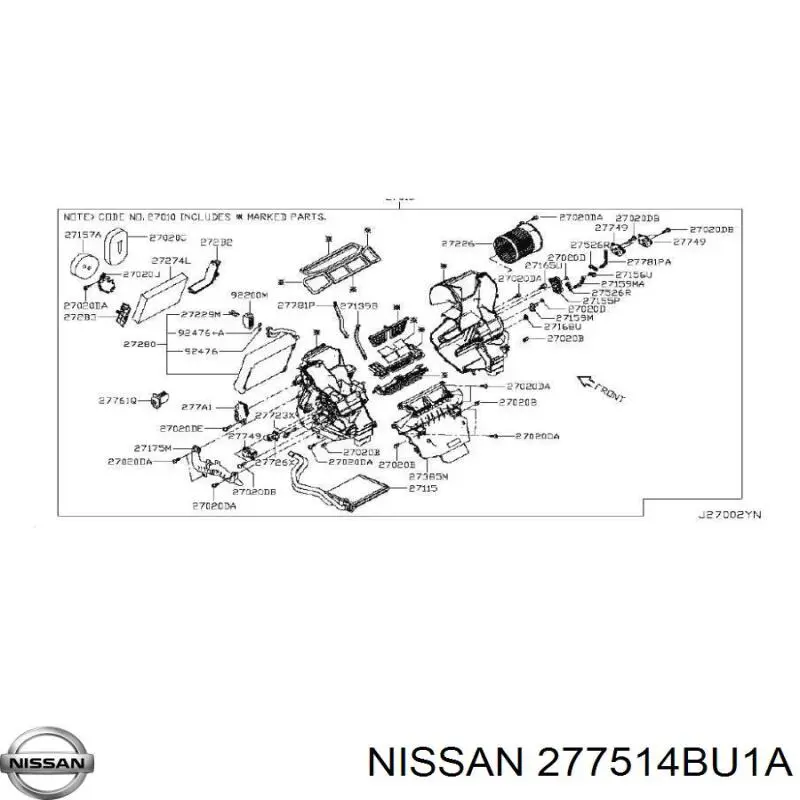  Nissan/Infiniti 277514BU1A preço, a partir de 99,57 USD