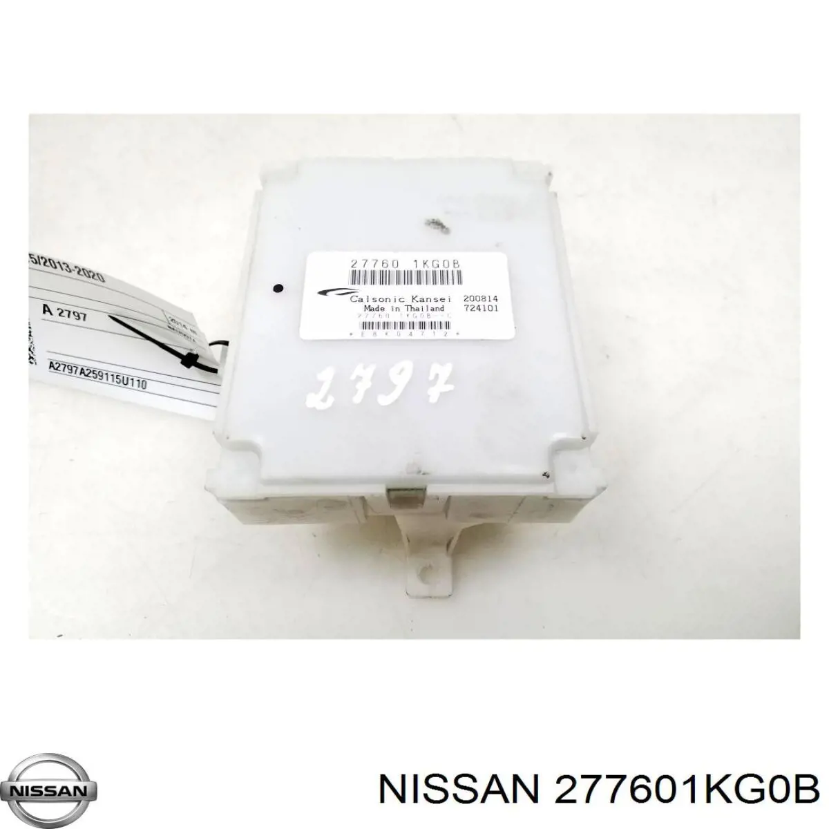 277601KG0B Nissan/Infiniti Unidade de controlo dos modos de aquecimento/condicionamento