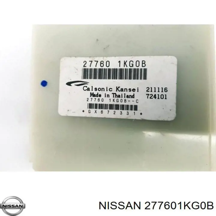 Unidade de controlo dos modos de aquecimento/condicionamento Nissan/Infiniti 277601KG0B preço, a partir de 67,29 USD