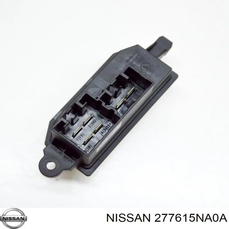 Compre 277615NA0A Nissan/Infiniti Resistor (resistência) de ventilador de forno (de aquecedor de salão)
