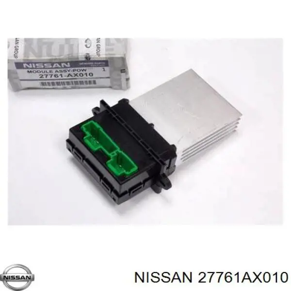 Resistor (resistência) de ventilador de forno (de aquecedor de salão) Nissan/Infiniti 27761AX010 preço, a partir de 51,86 USD