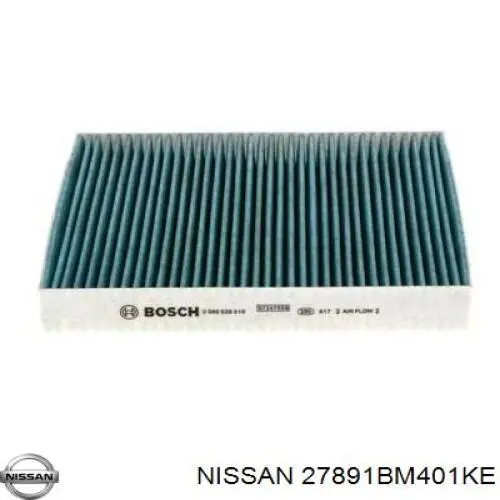Filtro de salão Nissan/Infiniti 27891BM401KE preço, a partir de 8,97 USD