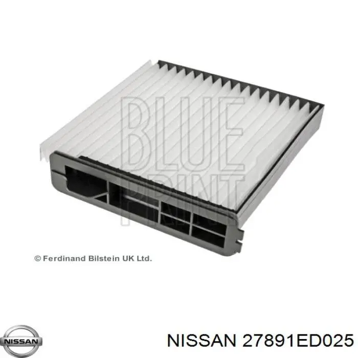 27891ED025 Nissan/Infiniti Filtro de salão