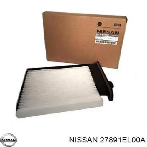 Filtro de salão Nissan/Infiniti 27891EL00A preço, a partir de 12,69 USD