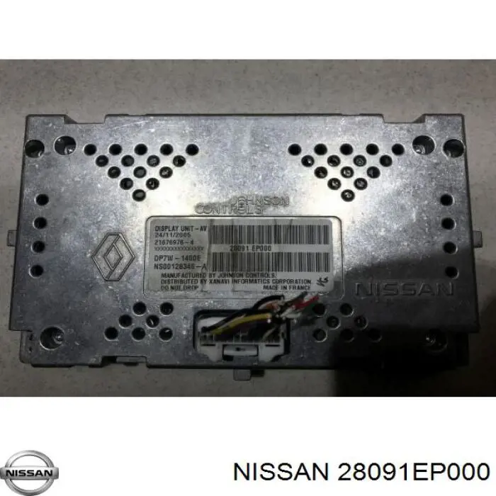 28091EP000 Nissan/Infiniti Mostrador multifuncional