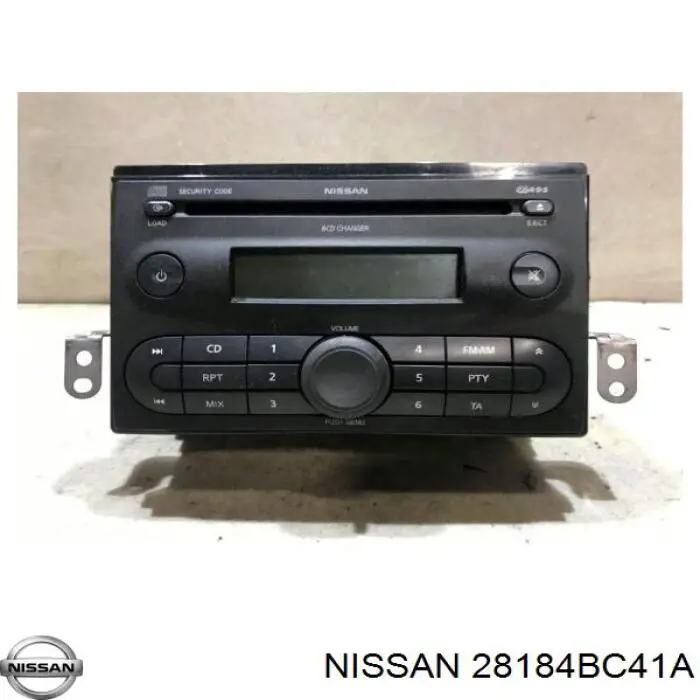 28184BC41A Nissan/Infiniti Aparelhagem de som (rádio AM/FM)