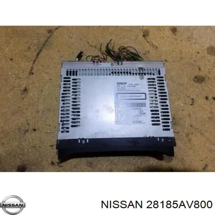 28185AV800 Nissan/Infiniti Aparelhagem de som (rádio AM/FM)