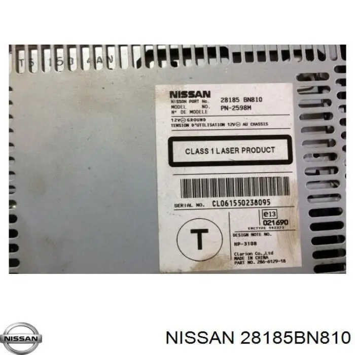Compre 28185BN810 Nissan/Infiniti 