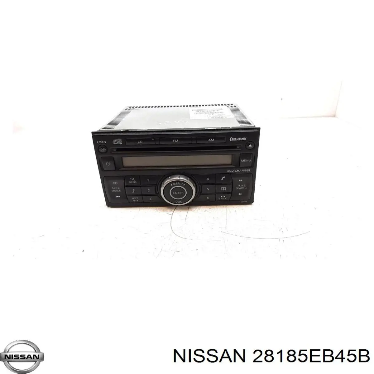 Aparelhagem de som (rádio AM/FM) para Nissan Navara NP300 III D40