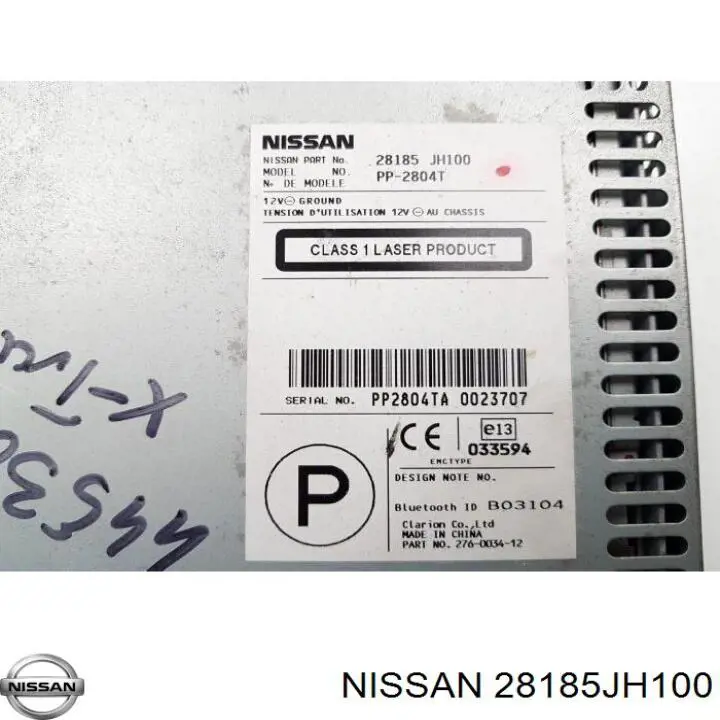Aparelhagem de som (rádio AM/FM) Nissan/Infiniti 28185JH100 preço, a partir de 96,04 USD